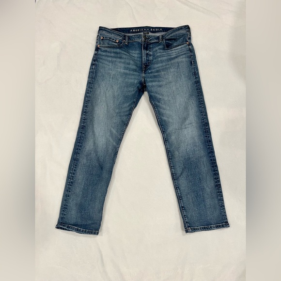American Eagle Outfitters Other - American Eagle Original Straight Jeans 36x32 Airflex Stretch Denim